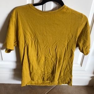Yellow t-shirt